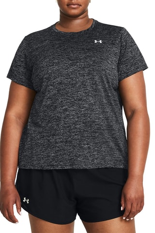 T-shirt ample d’entrainement Tech - Noir chiné