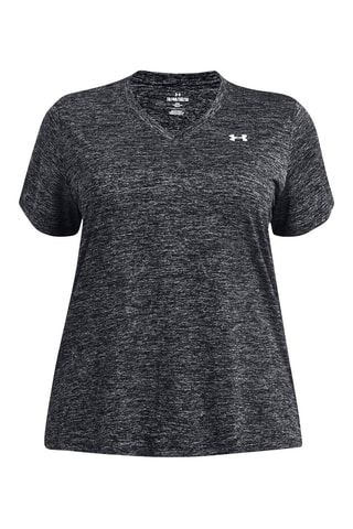 T-shirt ample d’entrainement Tech - Noir chiné