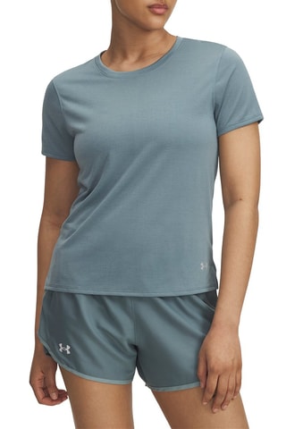 T-shirt de running Launch - Bleu-gris
