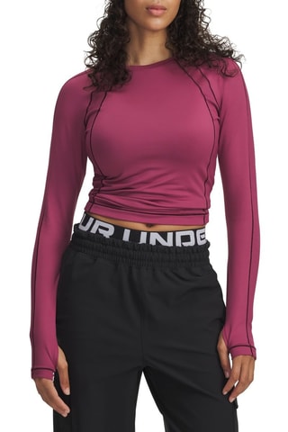 T-shirt d'entraînement Coldgear - Fuchsia