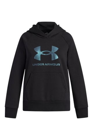 Sweat à capuche Rival Fleece - Noir et bleu cobalt
