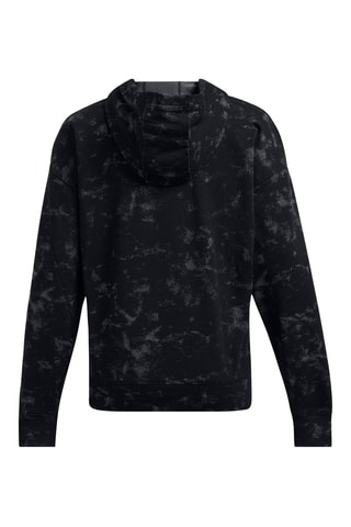 Sweat à capuche tie and dye - Noir