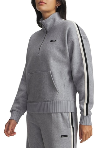 Sweat oversize Icon - Gris clair chiné