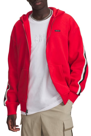 Sweat à capuche Icon Fleece - Rouge