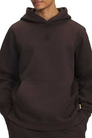Sweat à capuche Curry - Marron