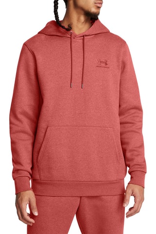 Sweat à capuche Icon - Rouge chiné