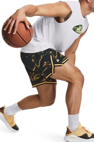 Short de basketball Curry - Noir