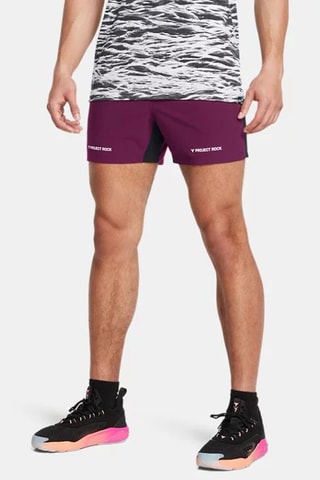 Short regular fit Project Rock Ultimate 5" - Violeta