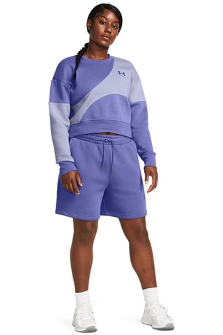 Short Essl Flc Relax BF - Violet