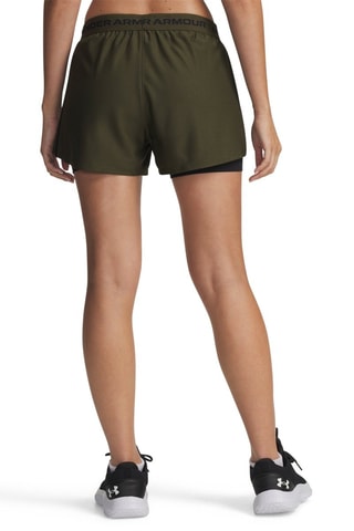 Short d’entrainement 2-en-1 Tech - Kaki