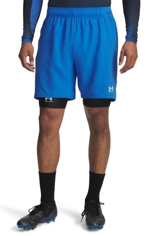 Short de football Challenger Pro - Bleu électrique