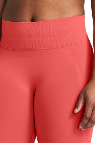 Cycliste d’entrainement taille haute Vanish - Corail et blanc