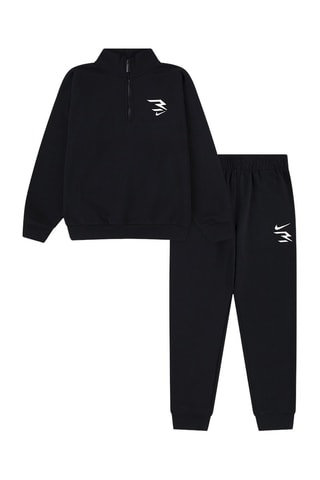 Felpa e pantaloni sportivi - Nero