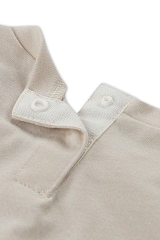 T-shirt e shorts in jeans - Beige