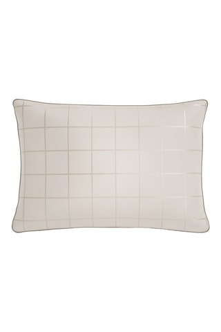 Taie d'oreiller en satin de coton Caroline - Moka - 50 x 70 cm