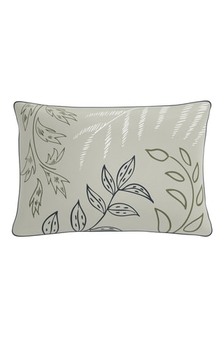 Taie d'oreiller en satin de coton Wild- Beige- 50 x 70 cm