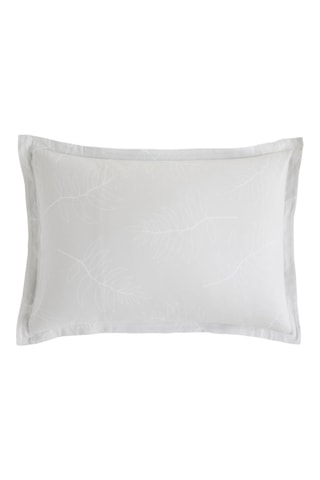 Taie d'oreiller Lori - Blanc et beige