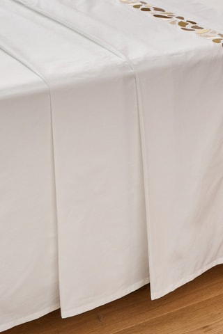 Drap plat Joyce - Ecru