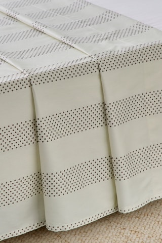 Drap plat Rabia - Ecru