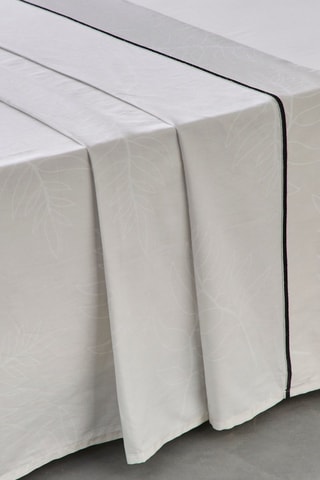 Drap plat Lori - Ecru