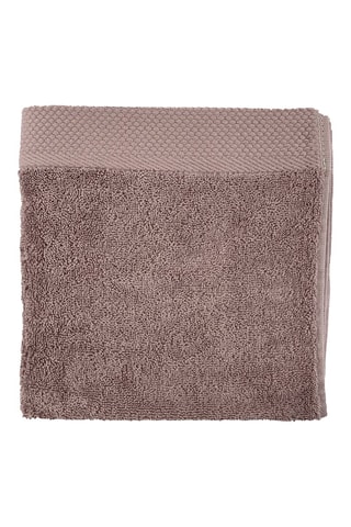 Serviette de toilette - Violet taupe - 50 x 100 cm