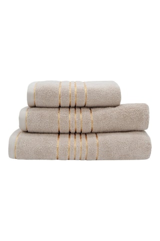 Serviette de toilette en coton - Ficelle - 50 x 100 cm