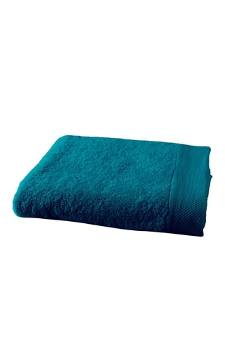 Drap de bain - Bleu pétrole - 100 x 150 cm