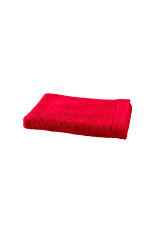 Serviette de toilette Rouge - 50 x 100 cm