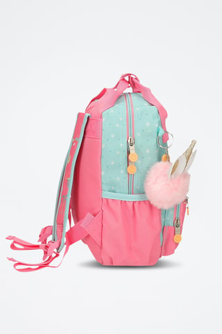 Sac à dos - Vert et rose