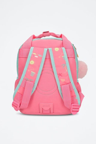 Sac à dos - Rose et vert d'eau