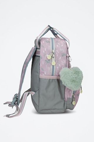 Sac à dos - Mauve et vert