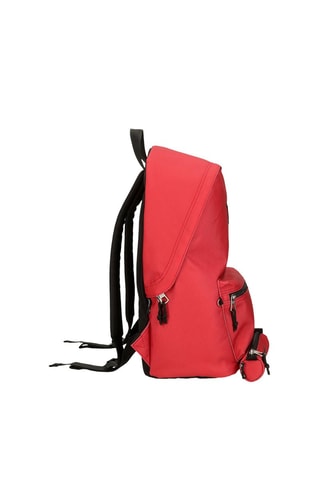 Sac à dos connecté et trousse Aris - Rouge et noir