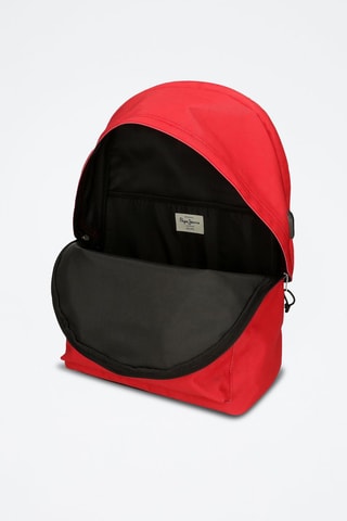 Sac à dos et trousse Aris Evergreen - Noir et rouge