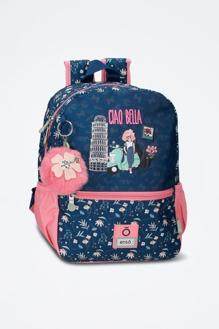 Sac à dos - Bleu et rose