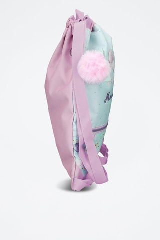 Sac à dos - Vert, violet et rose