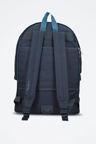 Sac à dos Edmon - Bleu et blanc