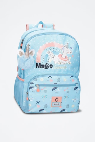Sac à dos - Bleu et rose