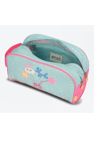 Trousse de toilette Enso Balloons - Ciel et rose