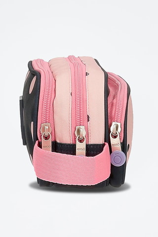 Trousse Bleu foncé et rose