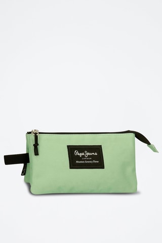Trousse Aris - Noir et vert