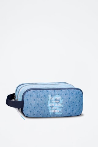 Trousse Noni Denim - Bleu