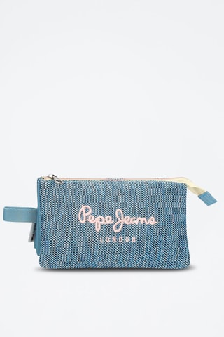 Trousse Lena - Bleu et rose
