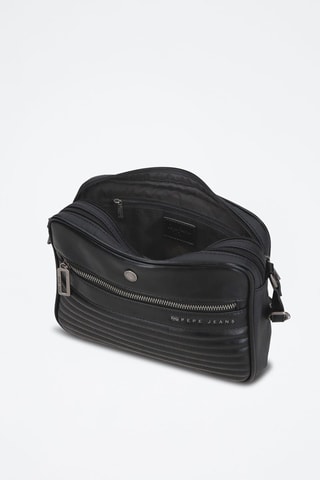 Sac bandoulière Biker - Noir