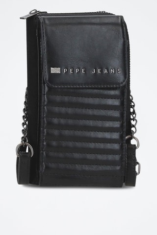 Sac bandoulière Biker - Noir