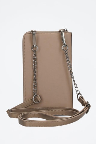Etui pour téléphone Ruby - Argenté et beige