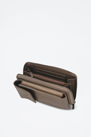 Etui pour téléphone Ruby - Argenté et beige