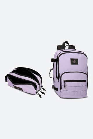 Sac à dos et tousse - Violet et lilas