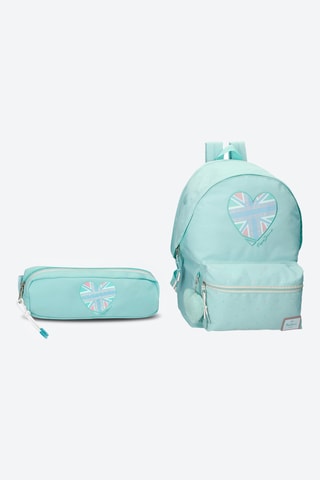 Sac à dos Nerea et trousse - Bleu