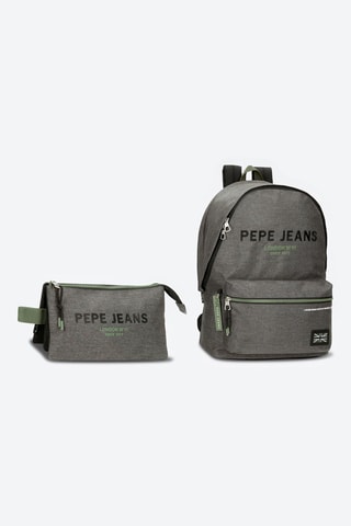 Sac à dos et trousse Edmon - Gris