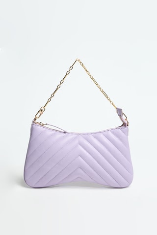 Sac porté épaule Elvire - Lilas